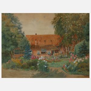 Emil Werner Baule, Sommerlicher Garten