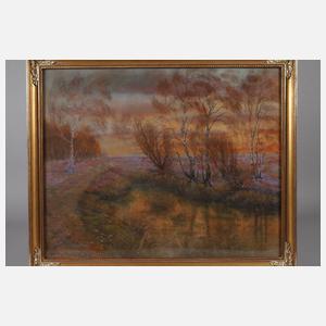 Charles Baillon-Vincennes, Herbst in der Heide