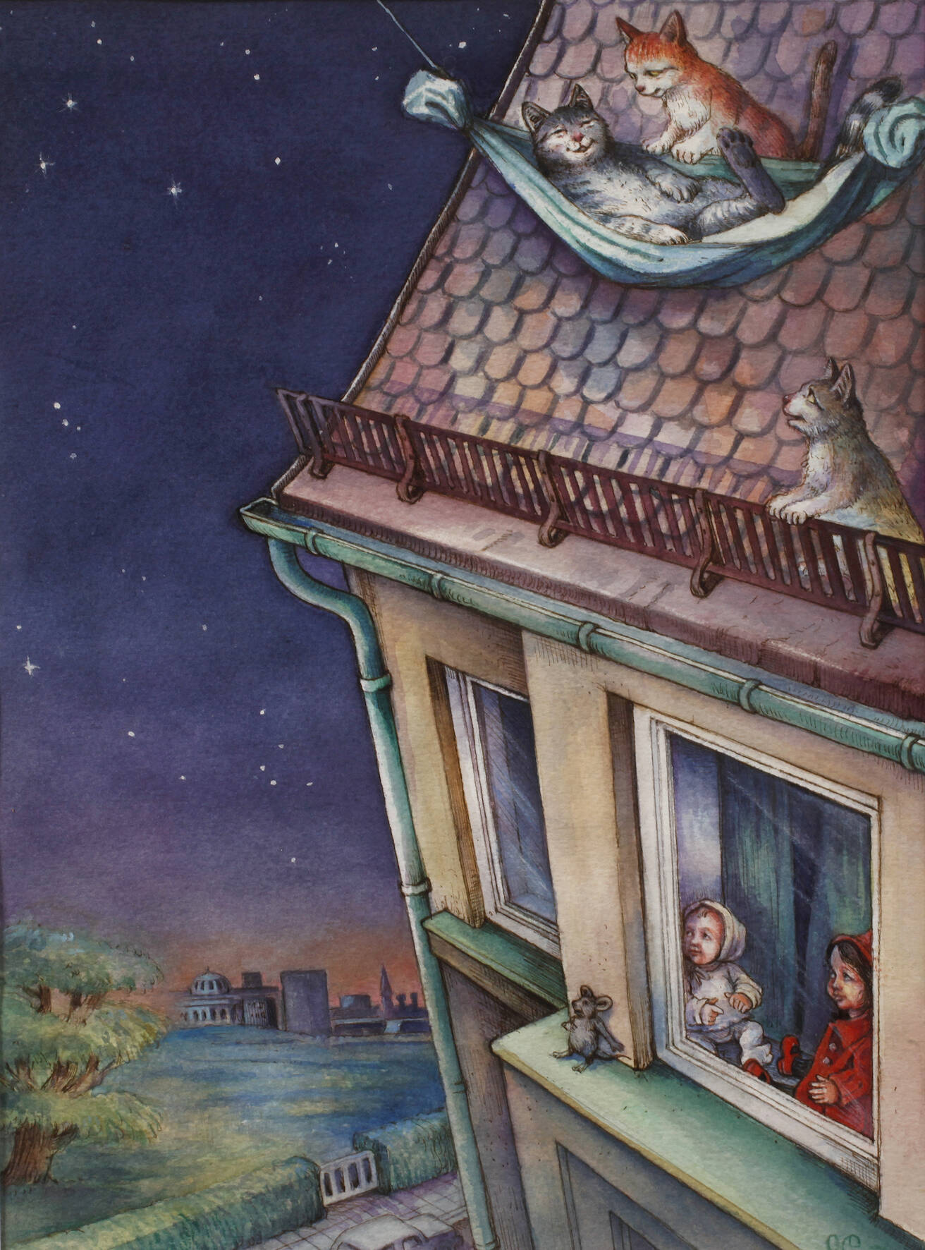 Werner Blaebst, In der Sternennacht