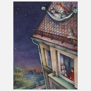 Werner Blaebst, In der Sternennacht