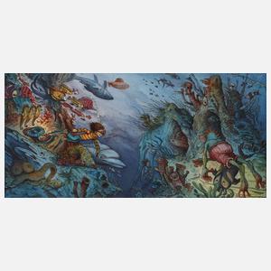 Werner Blaebst, Unterwasserwelt