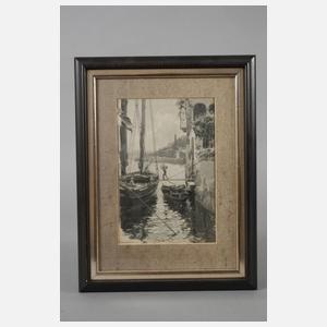 Edward Theodore Compton, Am Gardasee