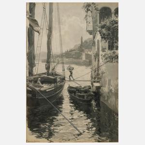 Edward Theodore Compton, Am Gardasee