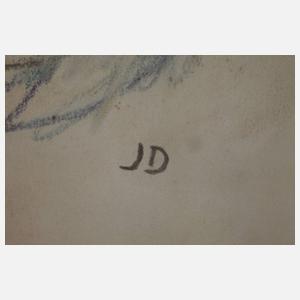 Prof. Josef Dobrowsky, attr., Damenportrait