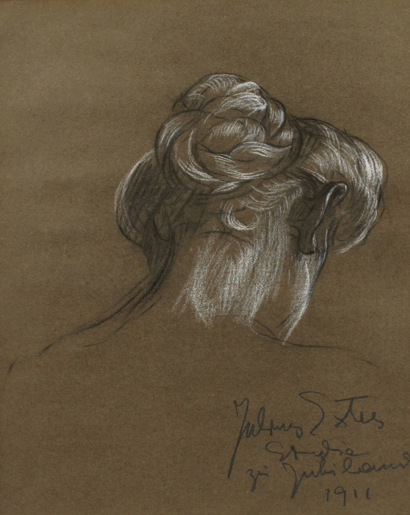 Prof. Julius Exter, "Studie zu Jubilande"