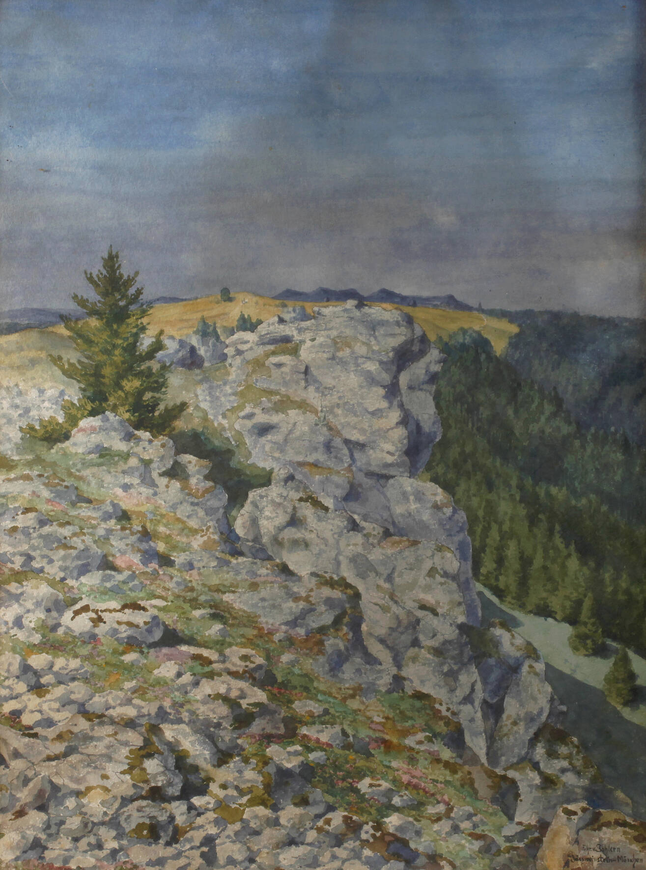 Freiherr von Fohlern, Bei Gößweinstein