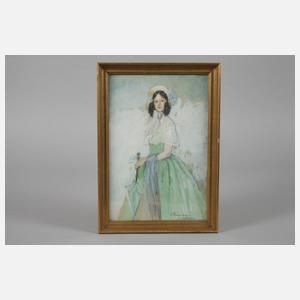 Helene von Frauendorfer-Mühlthaler, Junge Dame