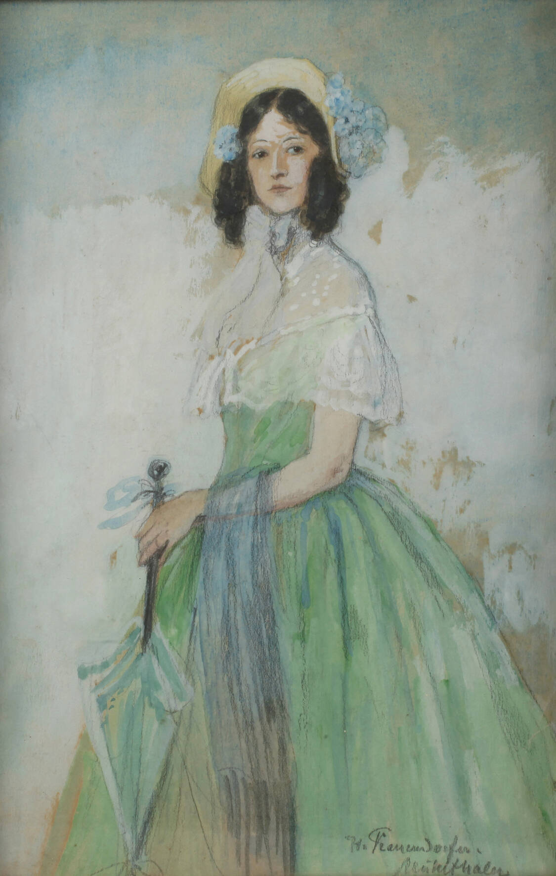 Helene von Frauendorfer-Mühlthaler, Junge Dame