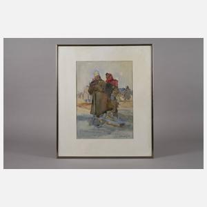 Prof. Hans Maria Glatz, Soldaten im Feld