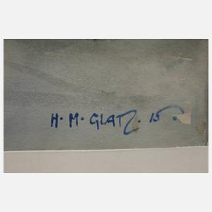 Prof. Hans Maria Glatz, Soldaten im Feld