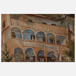 Prof. Anton Hlavacek, Gerlhaus in Salzburg