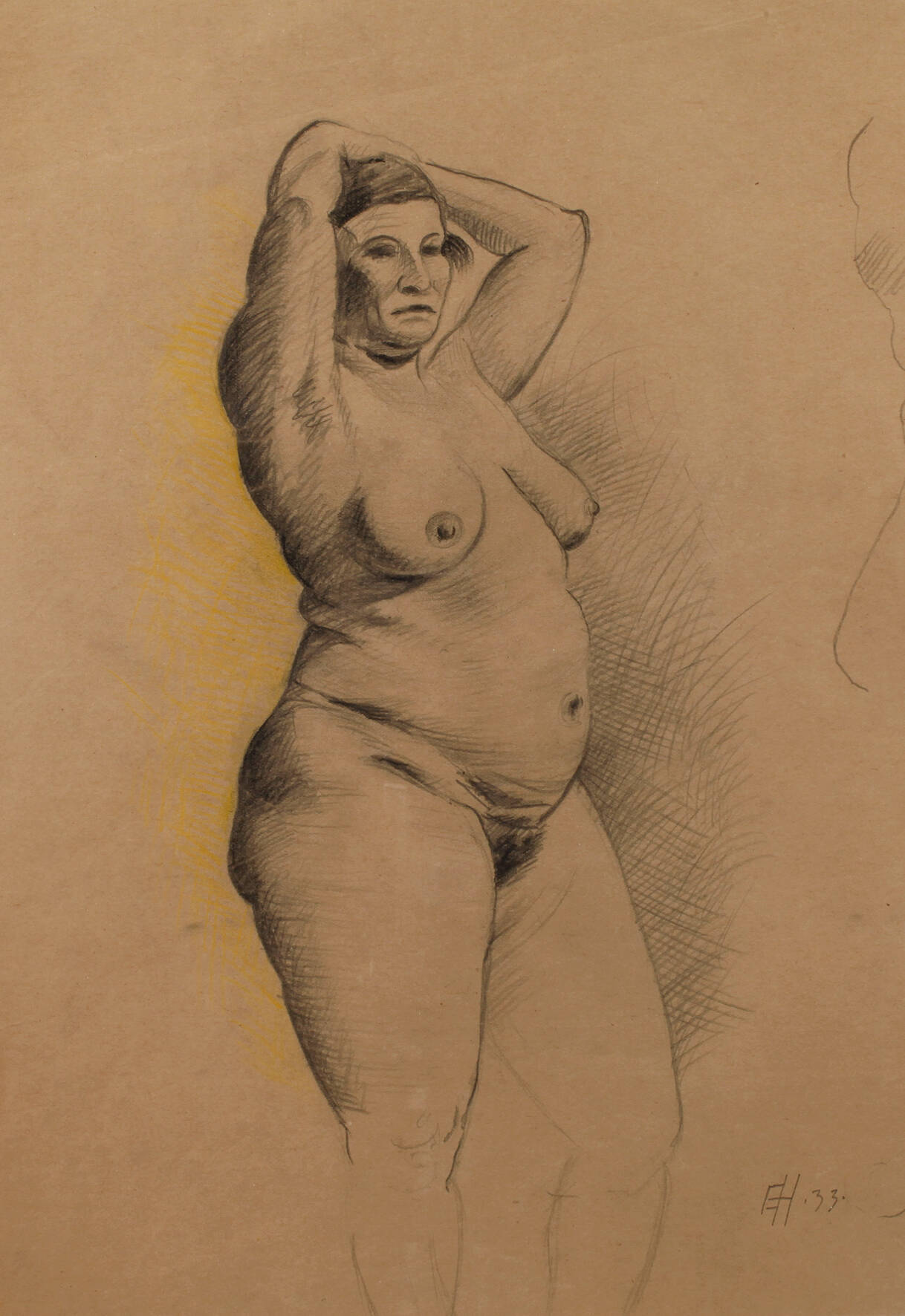 Ernst Holzhäuser, Weiblicher Akt