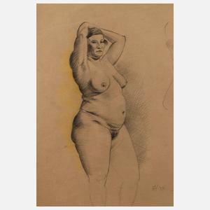 Ernst Holzhäuser, Weiblicher Akt