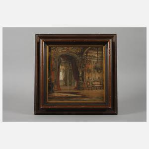 Georg Janny, Schlossinterieur