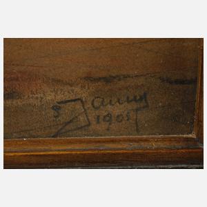 Georg Janny, Schlossinterieur