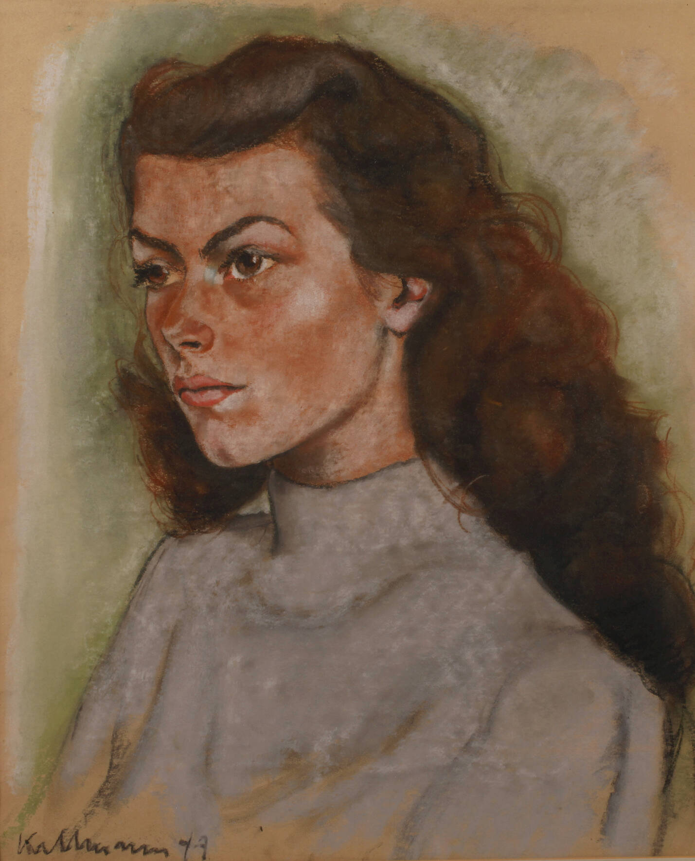 Prof. Hans Jürgen Kallmann, Damenportrait