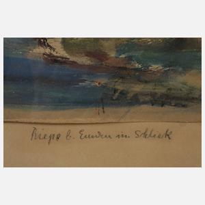 Kittel, "Riepe bei Emden im Schlick"