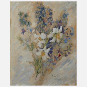 Anna Löhr, Blumenstillleben