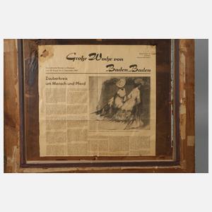 Prof. Adolf Münzer, Damen beim Rennen