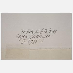 Hagen Nerdinger, "Erikon auf Patmos"