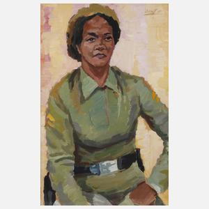 Ortloff, Frauenportrait