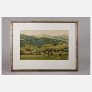 Max Radler, Bayerische Voralpenlandschaft