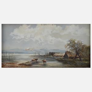 E. Ringer, Am Chiemsee