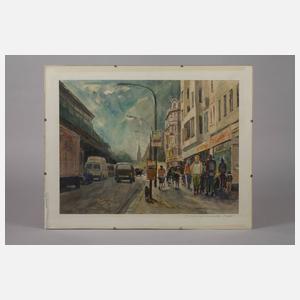 Gottlieb Schimmig, "U-Bahnhof - Eberswalder Straße"