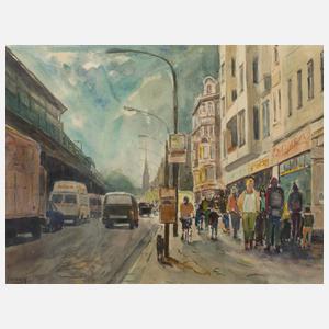 Gottlieb Schimmig, "U-Bahnhof - Eberswalder Straße"