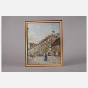 F. H. Schleich, Sterbehaus von Beethoven in Wien