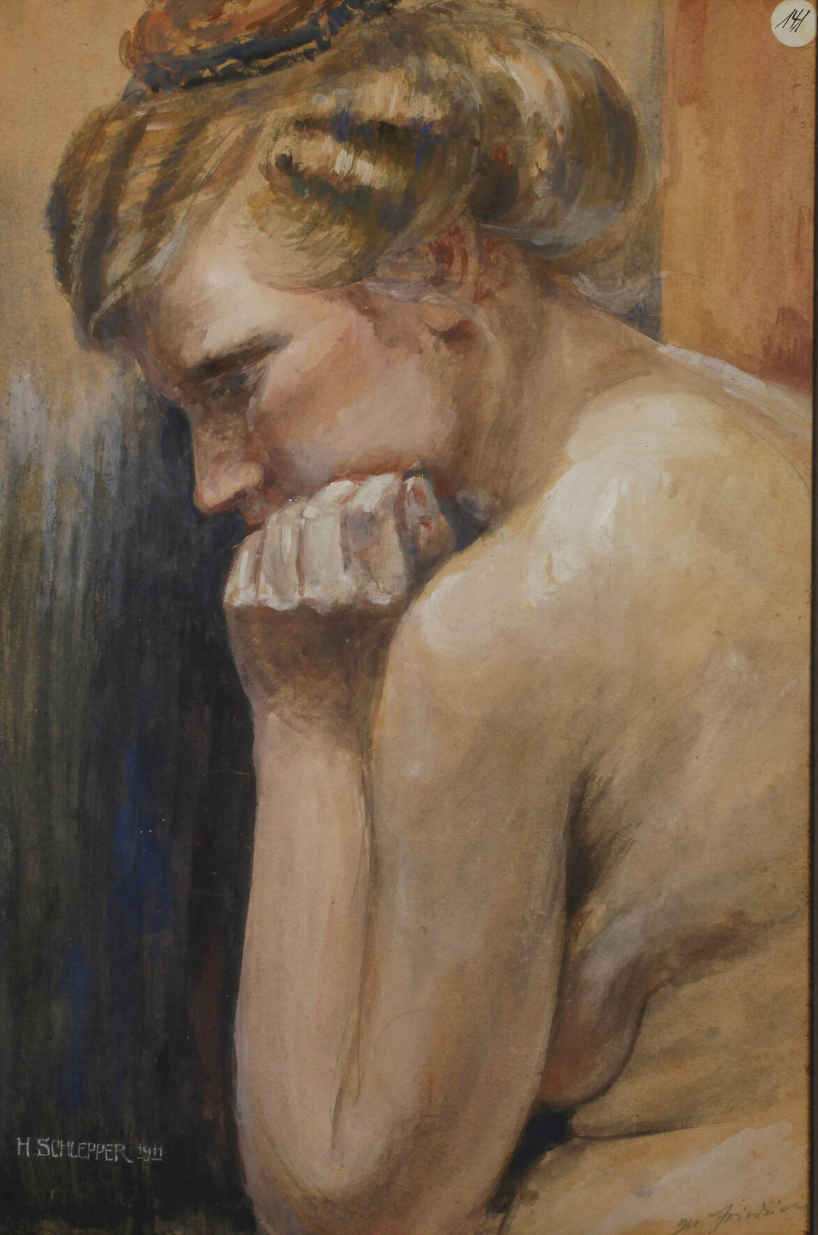 H. Schlepper, Damenakt