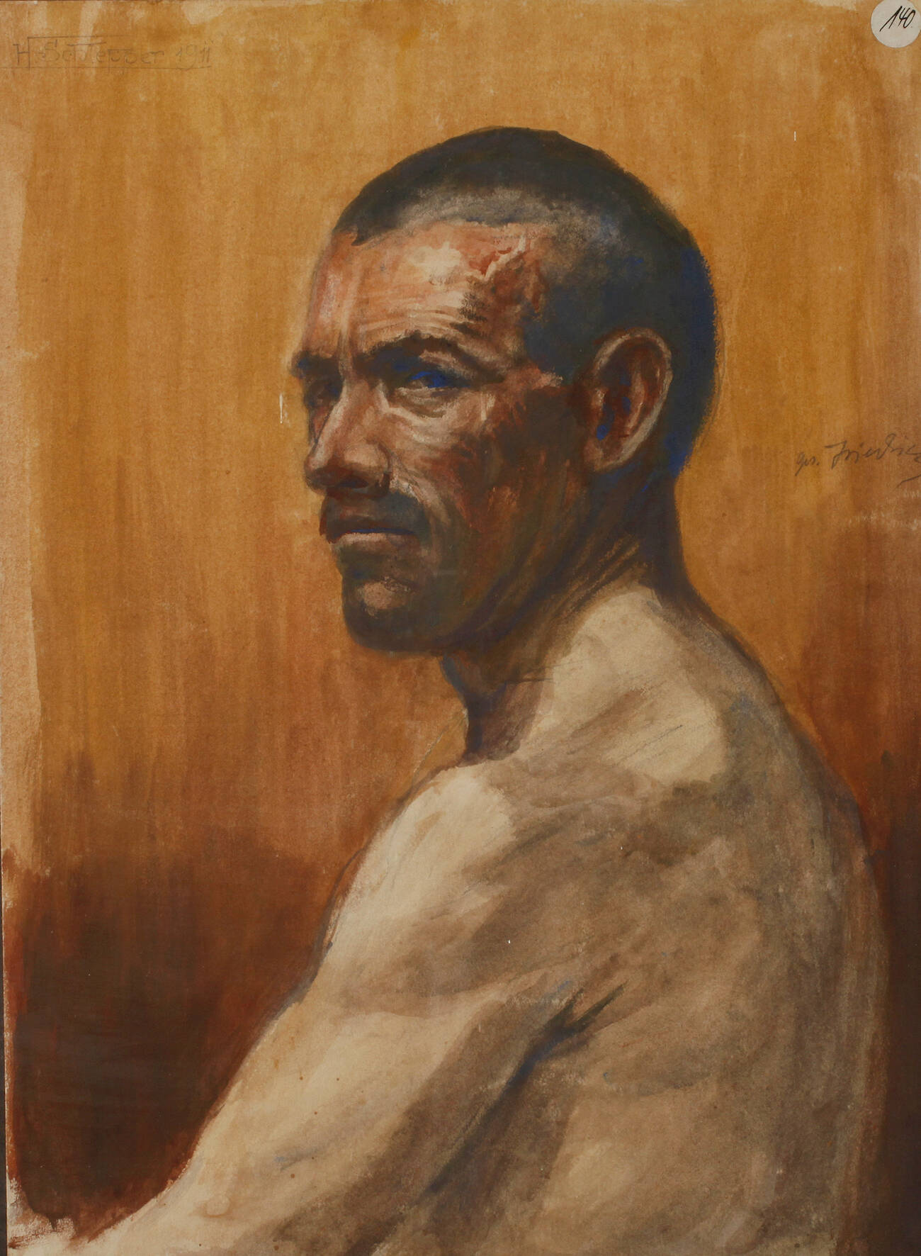 H. Schlepper, Männerportrait