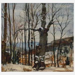 Prof. Robert Streit, Winterlandschaft