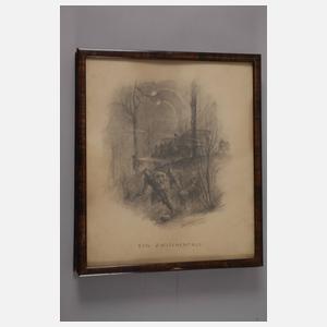 H. Zweig, Vier Zeichnungen 2. Weltkrieg