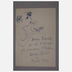 Prof. Gustav Seitz, Das Mädchen mit der Taube