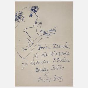 Prof. Gustav Seitz, Das Mädchen mit der Taube