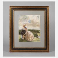 Damen in Sommerlandschaft111