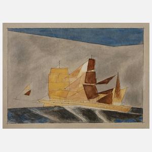 Segelschiffe auf hoher See