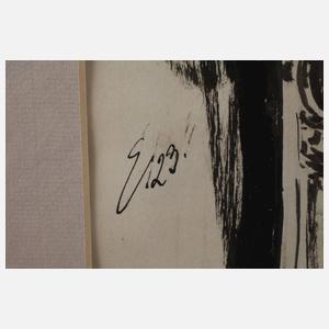 Paar Illustrationszeichnungen