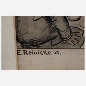 Emil Reinicke, Durchgehende Pferde