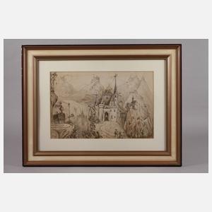 Ludwig Skell, attr., Der Luftkurort