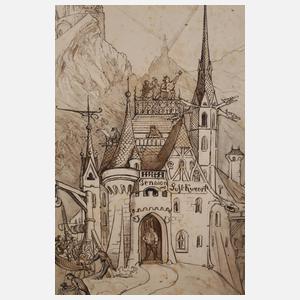 Ludwig Skell, attr., Der Luftkurort