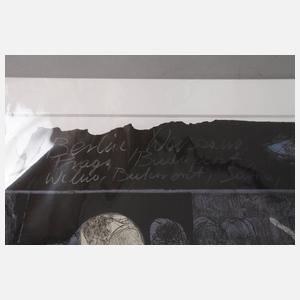 Andrzej Kasprzak, Serie von drei Collagen