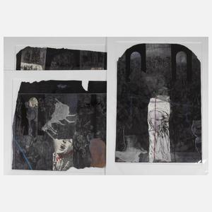 Andrzej Kasprzak, Serie von drei Collagen