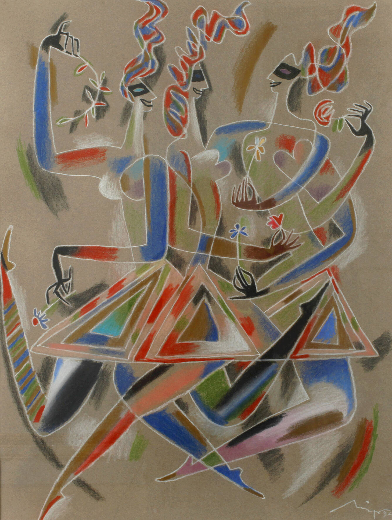 Mikhail Maiofis, Tanzende Frauen