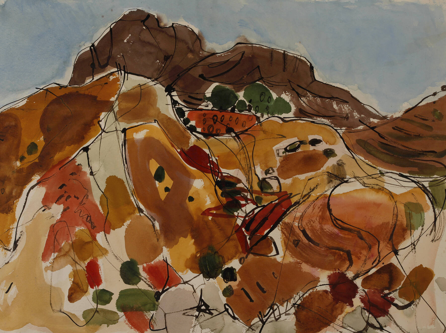 Richard Schreiber, Spanische Landschaft