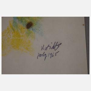 John G. F. von Wicht, Abstrakte Komposition