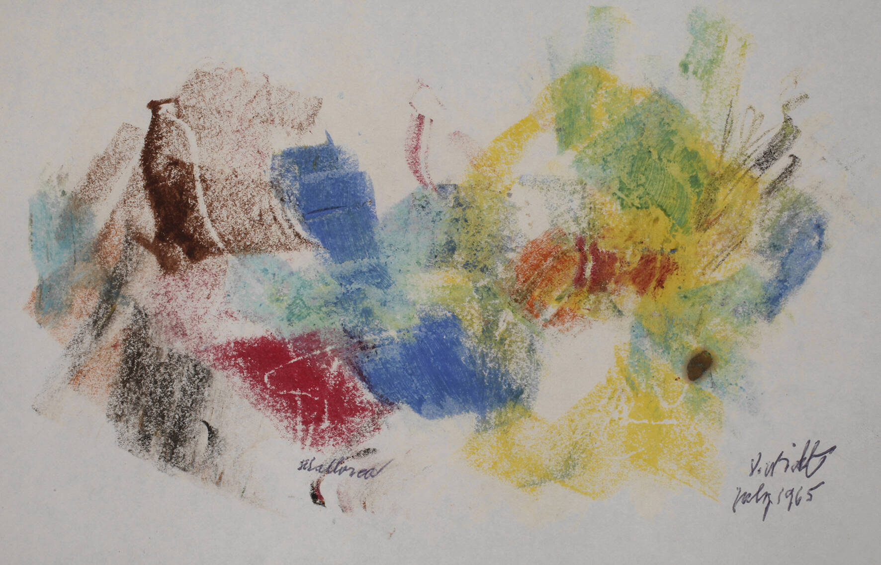 John G. F. von Wicht, Abstrakte Komposition