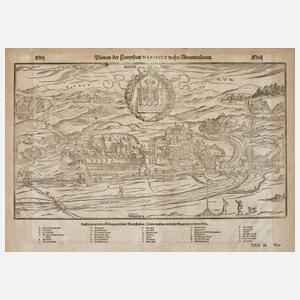 Sebastian Münster, Ansicht von Plauen