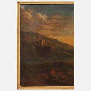 Johann Christian Vollerdt, Bergige Flusslandschaft